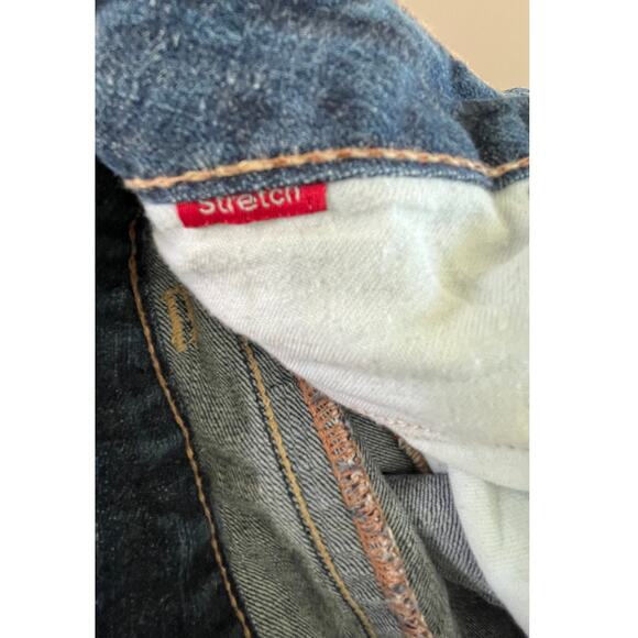 Vintage 90's Guess retro Dark Denim Jeans Size 30 - Picture 8 of 9